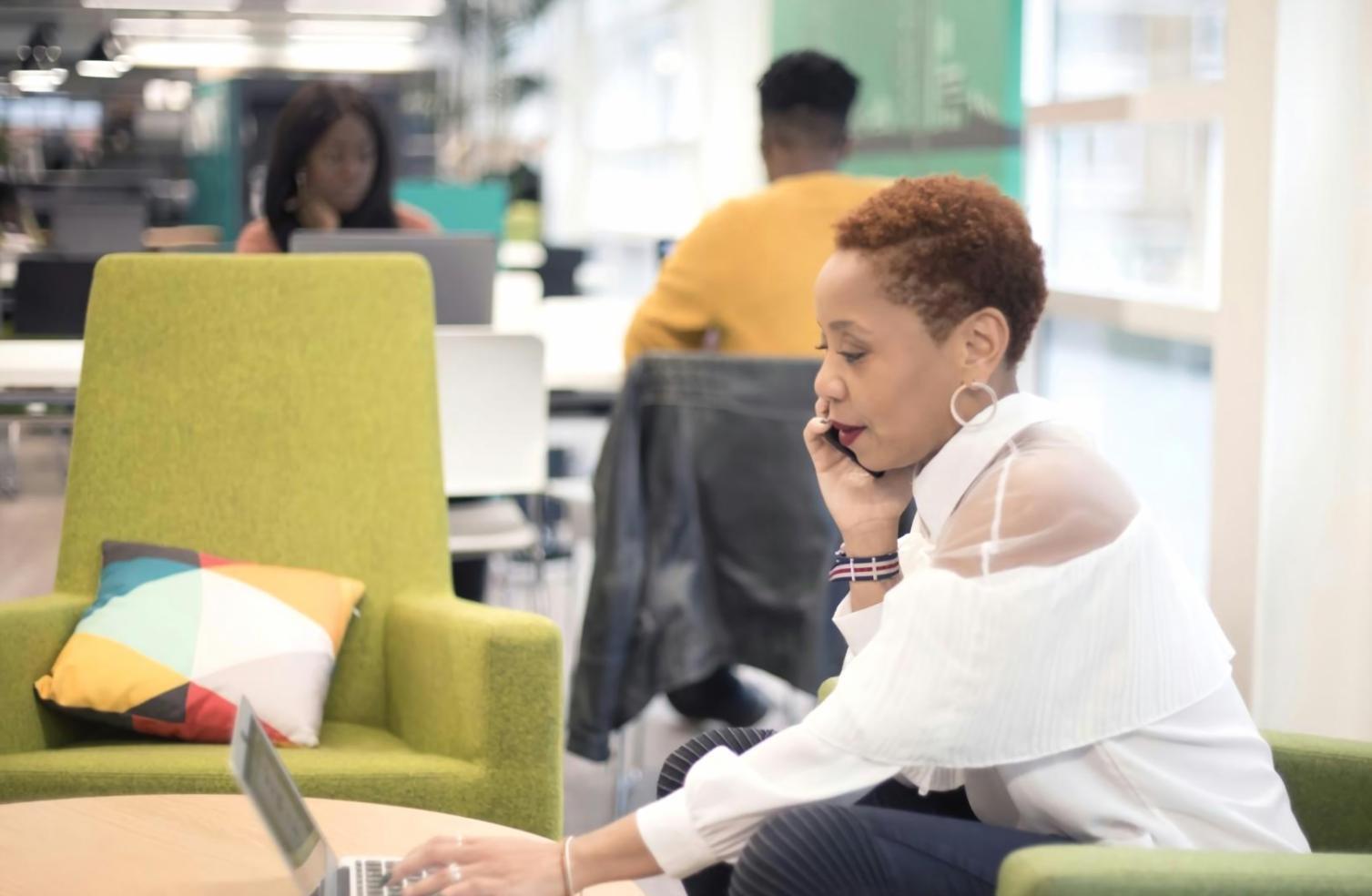 Professional financial analysis and strategic planning workspace